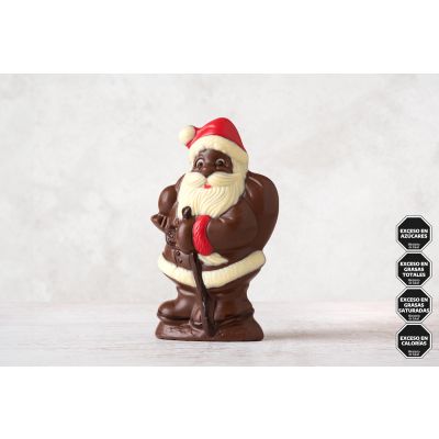 Papa Noel de chocolate chico