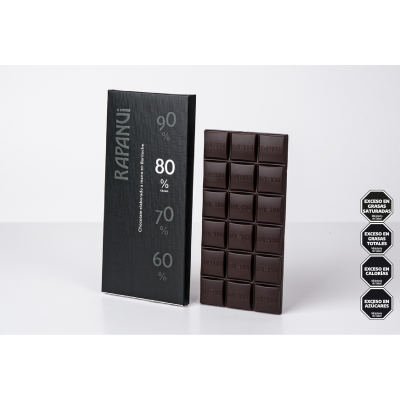 Tableta Chocolate Amargo 80%
